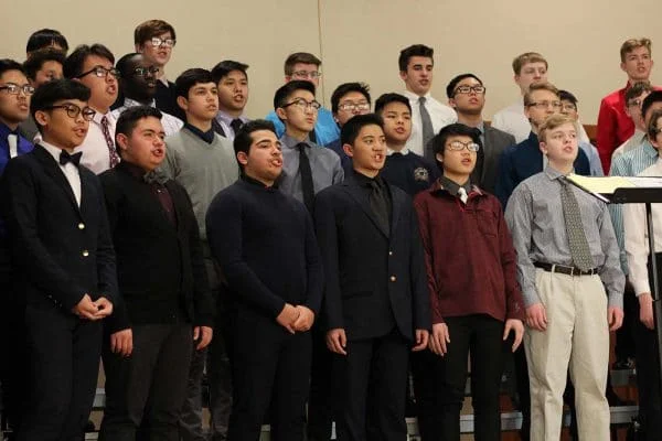 SLS student choir performance