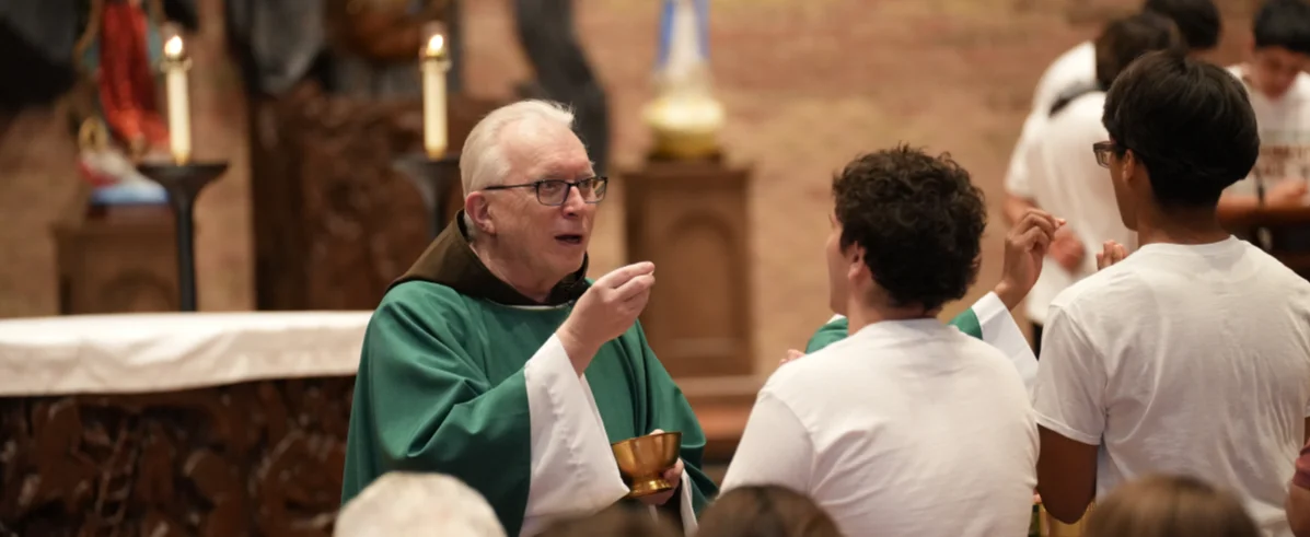 Holy Eucharist at St. Lawrence Seminary High School