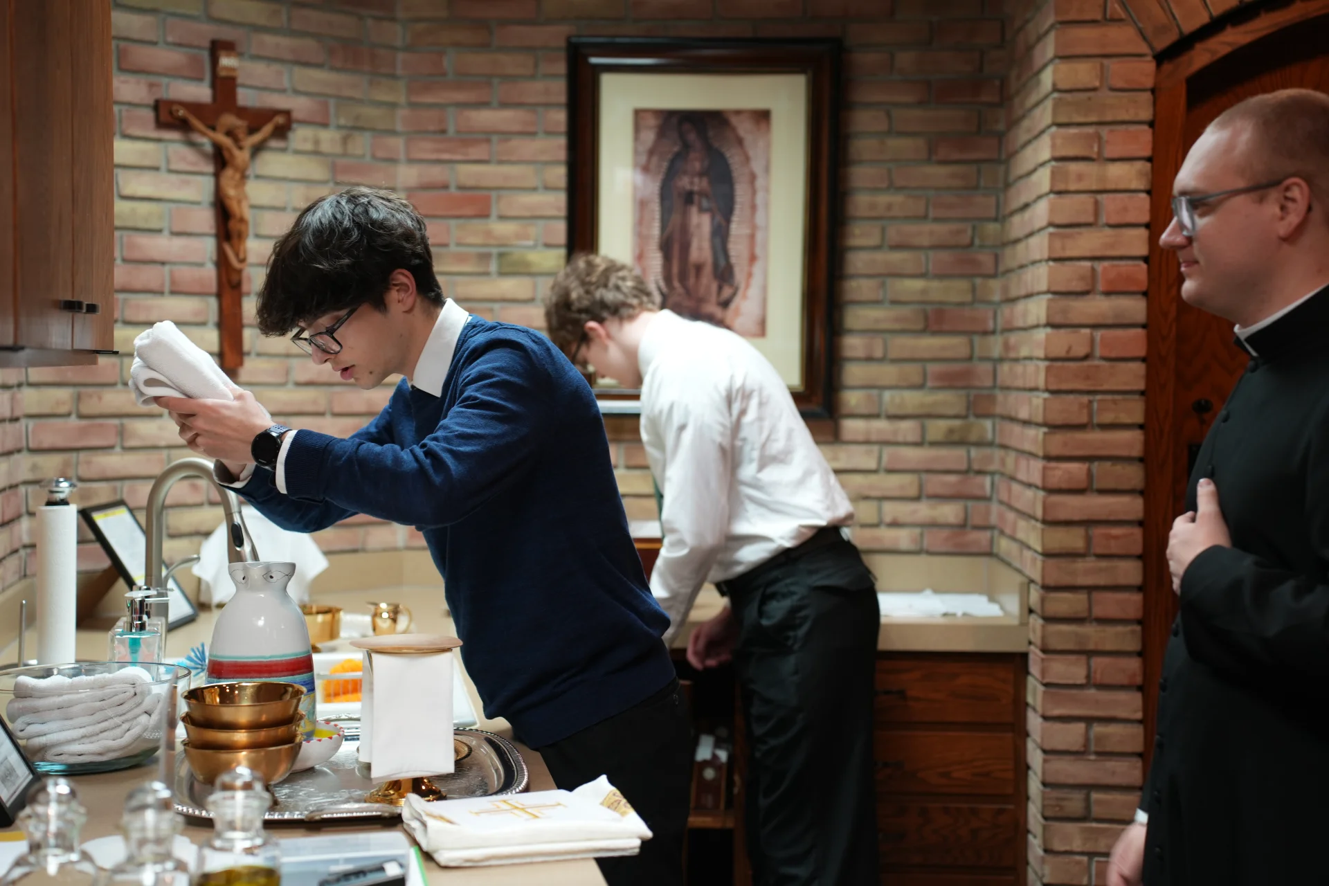 Liturgical training at SLS
