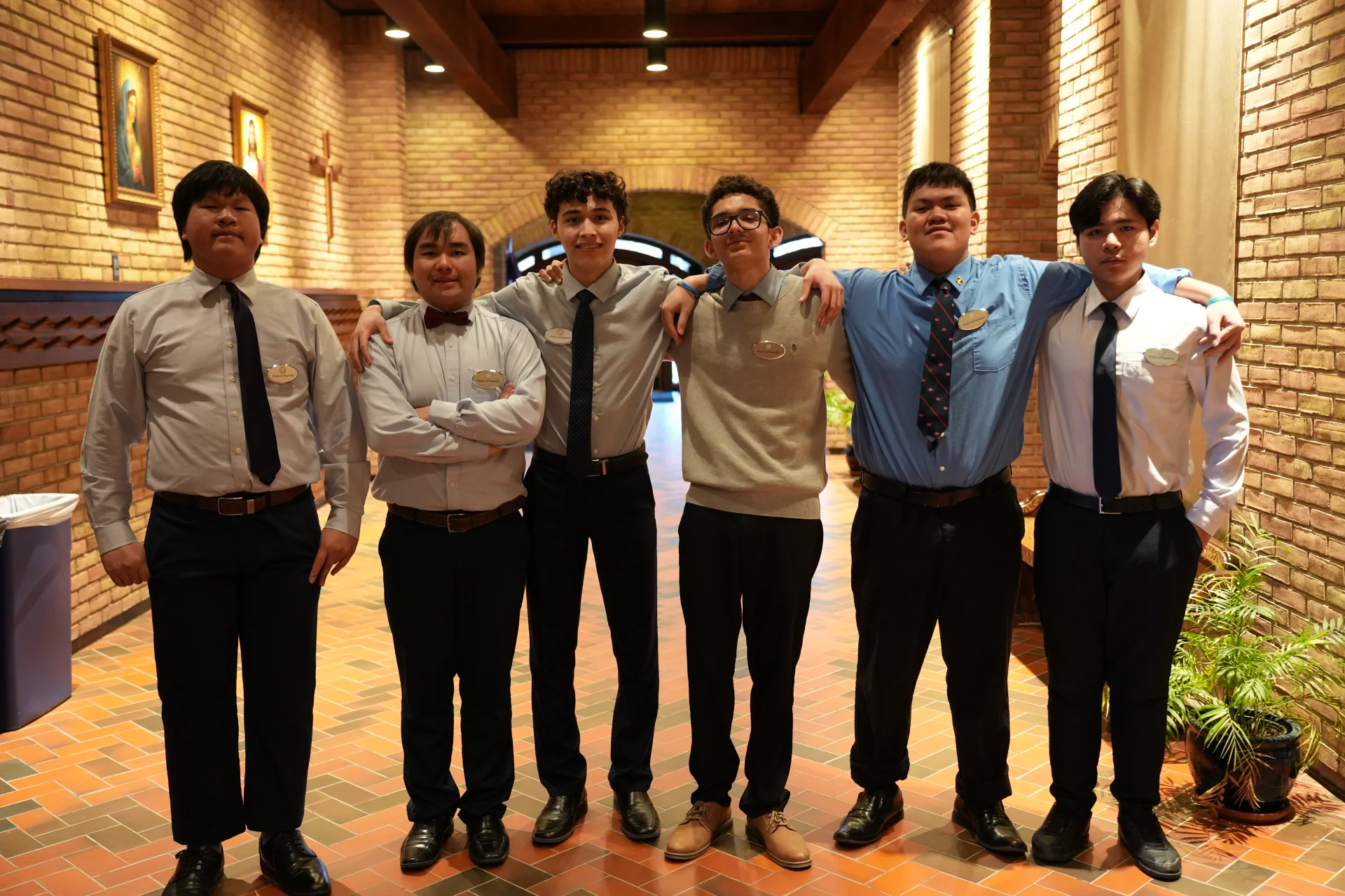 Spiritual life program at St. Lawrence Seminary High School