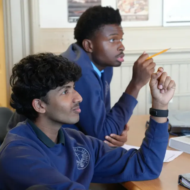 students in accounting class